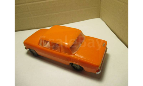SKODA 100 L  PLASTICART  ГДР  МОДЕЛЬ ВРЕМЁН СССР, масштабная модель, scale0, Škoda