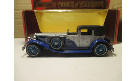 DUESENBERG   MODEL J 1930  Y4  MATCHBOX, масштабная модель, scale0