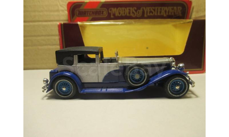 DUESENBERG   MODEL J 1930  Y4  MATCHBOX, масштабная модель, scale0