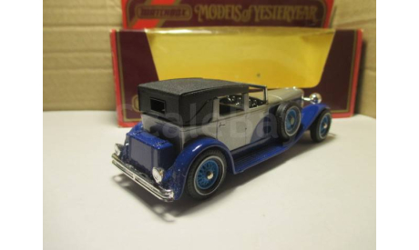 DUESENBERG   MODEL J 1930  Y4  MATCHBOX, масштабная модель, scale0
