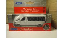 MERCEDES BENZ  SPRINTER  TRAVELINER  WELLY, масштабная модель, scale0, Mercedes-Benz