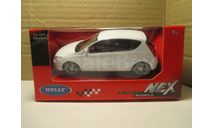HYUNDAI   i30  WELLY белый, масштабная модель, scale0