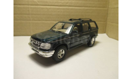 FORD EXPLORER  Welly  ЗЕЛЁНЫЙ, масштабная модель, scale0