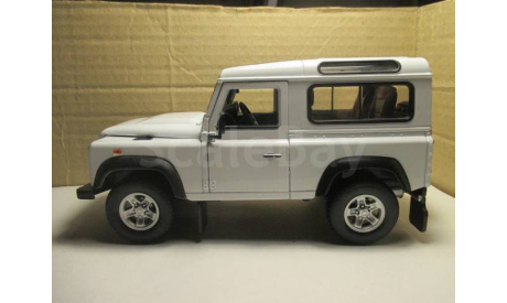 LAND ROVER DEFENDER  WELLY  1/24, масштабная модель, scale0