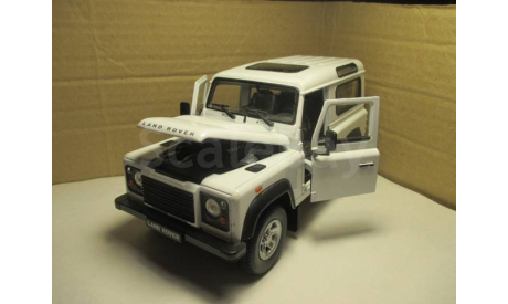 LAND ROVER DEFENDER  WELLY  1/24, масштабная модель, scale0