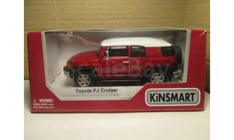 TOYOTA  FJ  CRUISER  KINSMART  1/36, масштабная модель, scale0