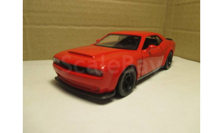 DODGE Challenger SRT Demon  2018  RMZ, масштабная модель, scale0