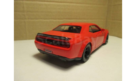DODGE Challenger SRT Demon  2018  RMZ, масштабная модель, scale0