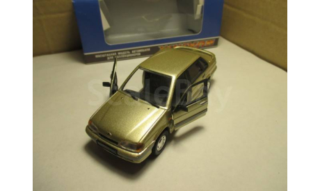 ВАЗ 2115  CARARAMA BAUER  ЦВЕТ ЗОЛОТО, масштабная модель, scale0