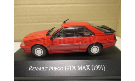 RENAULT  FUEGO  GTA MAX  1991, масштабная модель, scale0
