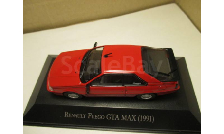 RENAULT  FUEGO  GTA MAX  1991, масштабная модель, scale0