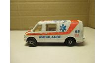 MERCEDES BENZ  SPRINTER  AMBULANCE  размер HOT WHEELS, масштабная модель, scale0, Mercedes-Benz