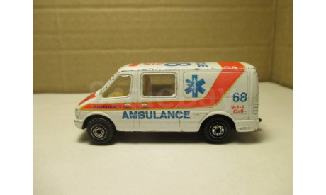 MERCEDES BENZ  SPRINTER  AMBULANCE  размер HOT WHEELS, масштабная модель, scale0, Mercedes-Benz