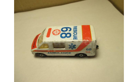 MERCEDES BENZ  SPRINTER  AMBULANCE  размер HOT WHEELS, масштабная модель, scale0, Mercedes-Benz