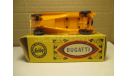 BUGATTI 1930 ESTETYKA ОРИГИНАЛЬНАЯ КОРОБКА ярко жётая, масштабная модель, scale0