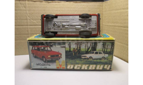 МОСКВИЧ 434  А6  БЕЗ М/И  ОРИГИНАЛЬНАЯ КОРОБКА СО ШТАМПАМИ, масштабная модель, scale0