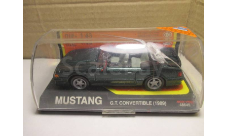 FORD MUSTANG  GT CONVERTIBLE 1989  NEW RAY, масштабная модель, scale0