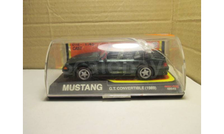FORD MUSTANG  GT CONVERTIBLE 1989  NEW RAY, масштабная модель, scale0