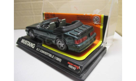 FORD MUSTANG  GT CONVERTIBLE 1989  NEW RAY, масштабная модель, scale0
