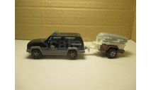 JEEP CHEROKEE Техас дорожный патруль с прицепом MATCHBOX  2017, масштабная модель, scale0