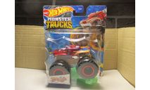 MONSTER TRUCKS HOTWEILER  BEAST BASHERS  HOT  WHEELS, масштабная модель, scale0