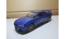 NISSAN SKYLINE  GT-R  WELLY, масштабная модель, scale0