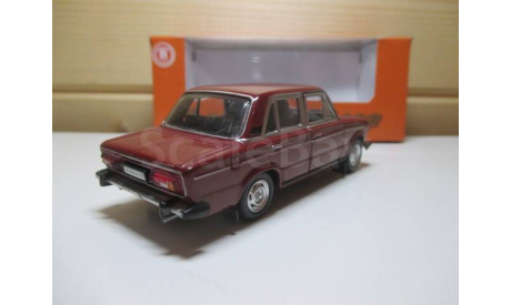 ВАЗ 2106 BAUER ЦВЕТ ВИШНЯ, масштабная модель, scale0