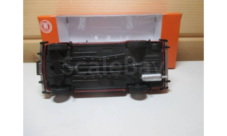 ВАЗ 2106 BAUER ЦВЕТ ВИШНЯ, масштабная модель, scale0