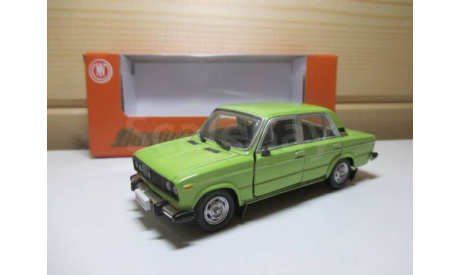 ВАЗ 2106 BAUER ЦВЕТ САЛАТОВЫЙ, масштабная модель, scale0