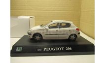 PEUGEOT 206   1/43, масштабная модель, scale0, Subaru