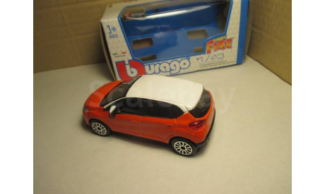 RENAULT  CAPTUR  BBURAGO, масштабная модель, scale0