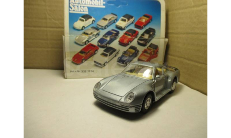 PORSCHE  959  TURBO ОРИГИНАЛЬНАЯ КОРОБКА, масштабная модель, scale0