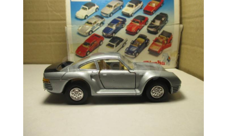 PORSCHE  959  TURBO ОРИГИНАЛЬНАЯ КОРОБКА, масштабная модель, scale0