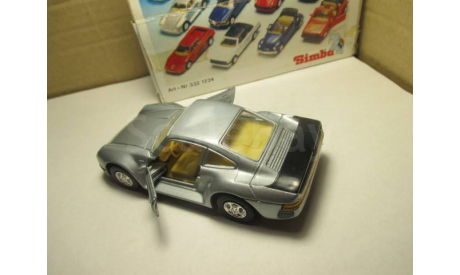 PORSCHE  959  TURBO ОРИГИНАЛЬНАЯ КОРОБКА, масштабная модель, scale0