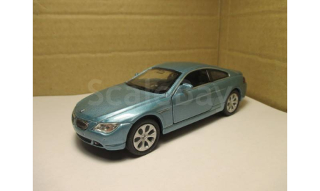 BMW 645  Ci  WELLY, масштабная модель, scale0