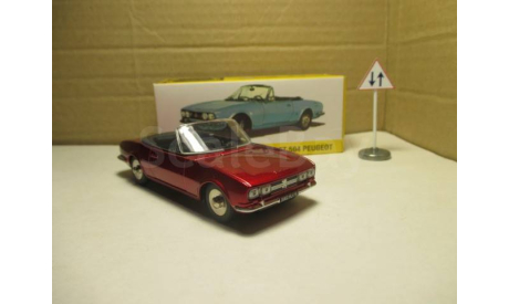 PEUGEOT  504 CABRIOLET  DINKY TOYS  ATLAS, масштабная модель, scale0