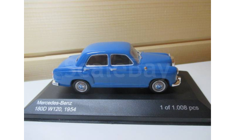 MERCEDES BENZ 180 D  W120  1954, масштабная модель, scale0, Mercedes-Benz