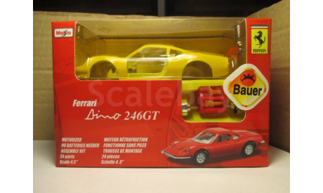FERRARI DINO  246 GT  MAISTO  СБОРНАЯ МОДЕЛЬ, масштабная модель, scale0