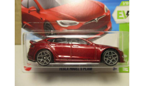TESLA MODEL S PLAID  HOT WHEELS, масштабная модель, scale0