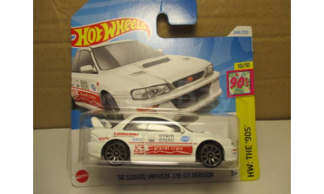 SUBARU IMPREZA 228  STi VERSION  HOT WHEELS, масштабная модель, scale0