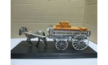 HORSE DRAWN WAGON  MATCHBOX  YYM 36791 КОННАЯ ПОВОЗКА, масштабная модель, scale43