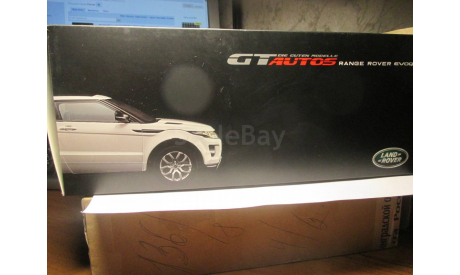 1/18  LAND ROVER  RANGE ROVER  EVOQUE, масштабная модель, scale43
