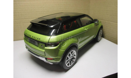 1/18  LAND ROVER  RANGE ROVER  EVOQUE, масштабная модель, scale43
