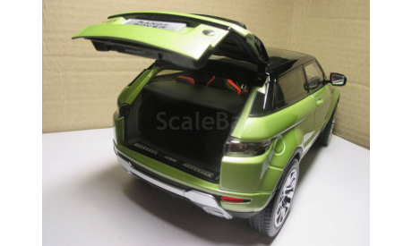 1/18  LAND ROVER  RANGE ROVER  EVOQUE, масштабная модель, scale43