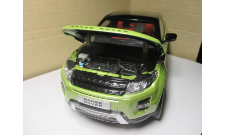 1/18  LAND ROVER  RANGE ROVER  EVOQUE, масштабная модель, scale43