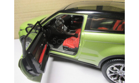 1/18  LAND ROVER  RANGE ROVER  EVOQUE, масштабная модель, scale43