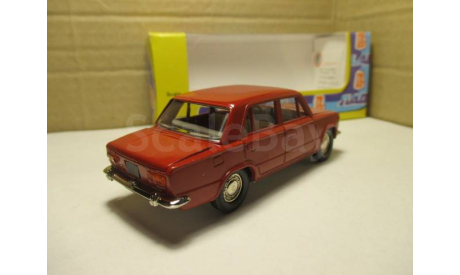 ВАЗ 2101  ЦВЕТ ТЁМНО КОРИЧНЕВЫЙ, масштабная модель, scale0