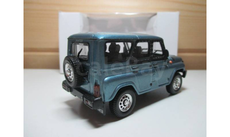 УАЗ ХАНТЕР UAZ HUNTER BAUER  голубой металлик, масштабная модель, scale0