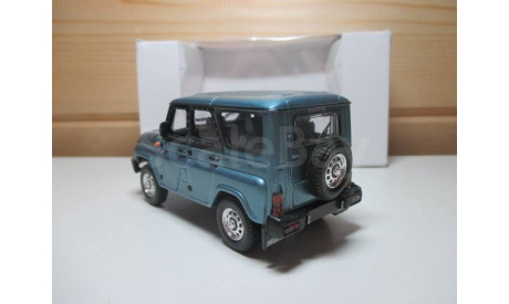 УАЗ ХАНТЕР UAZ HUNTER BAUER  голубой металлик, масштабная модель, scale0