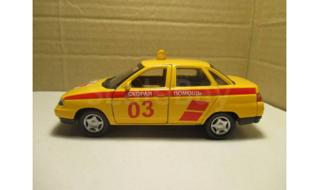 ВАЗ 2110  СКОРАЯ ПОМОЩЬ 03  AUTOTIME, масштабная модель, scale0